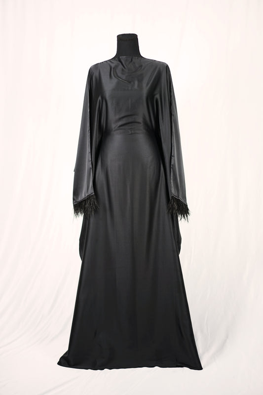 Black Butterfly abaya