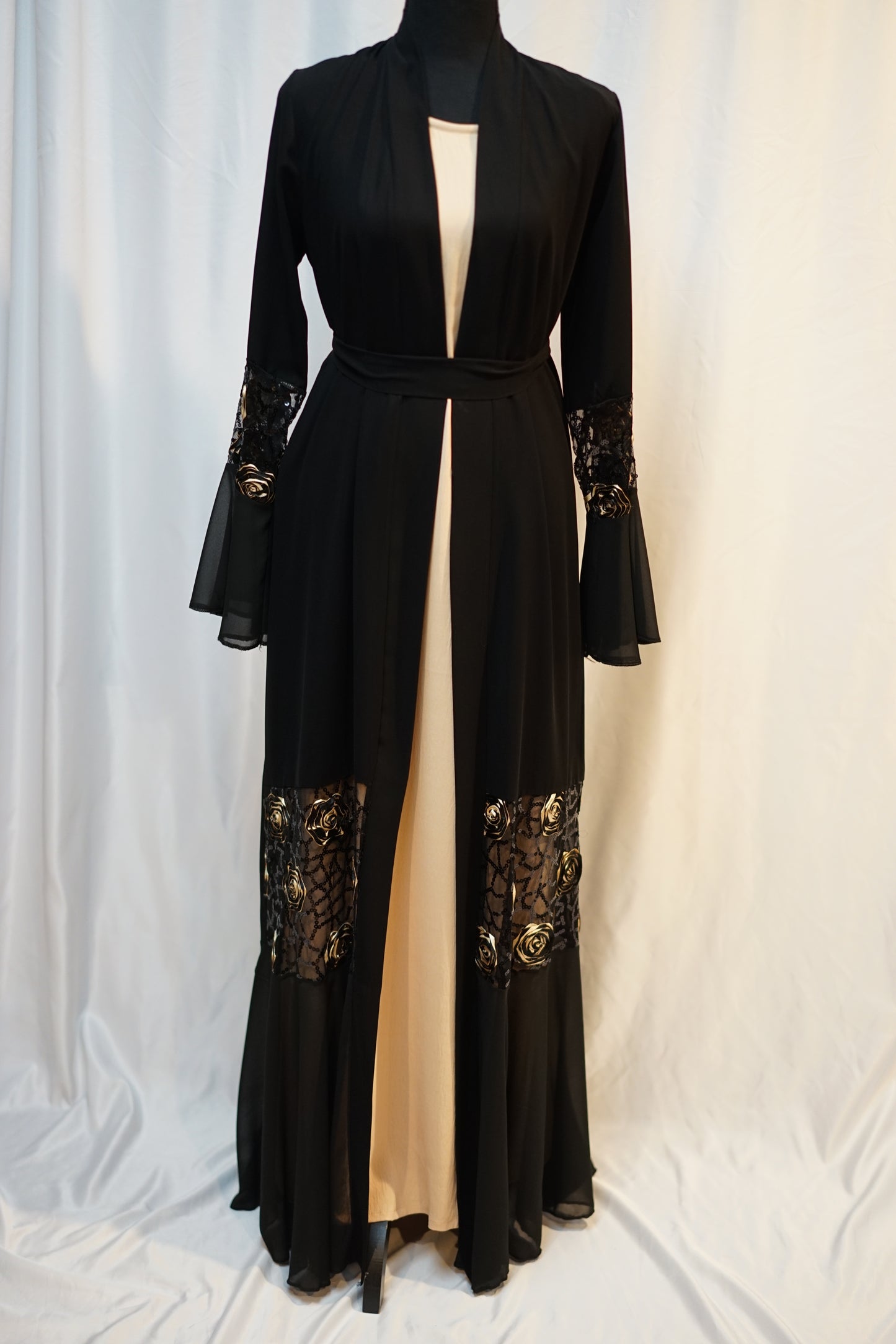 Lace abaya