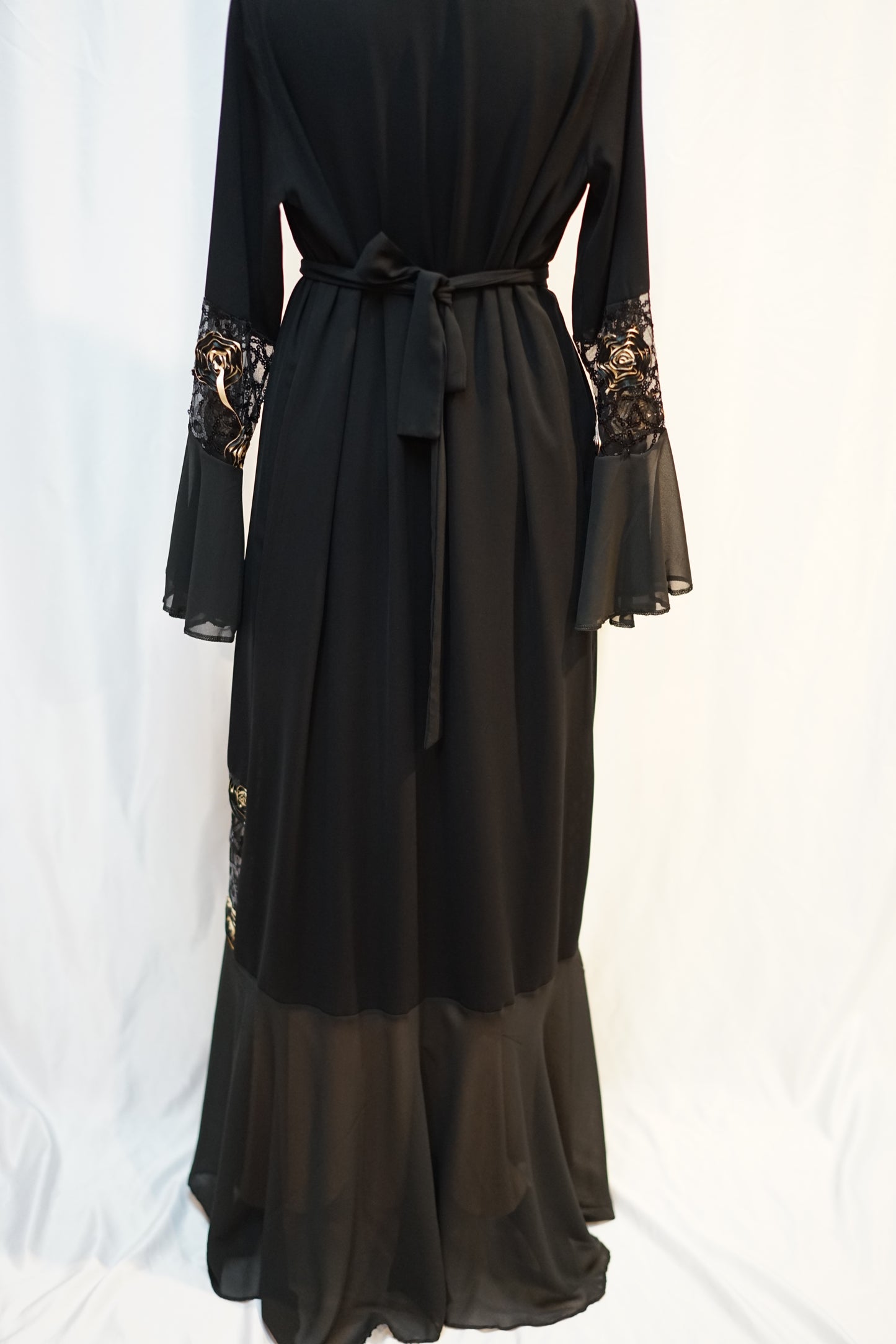 Lace abaya