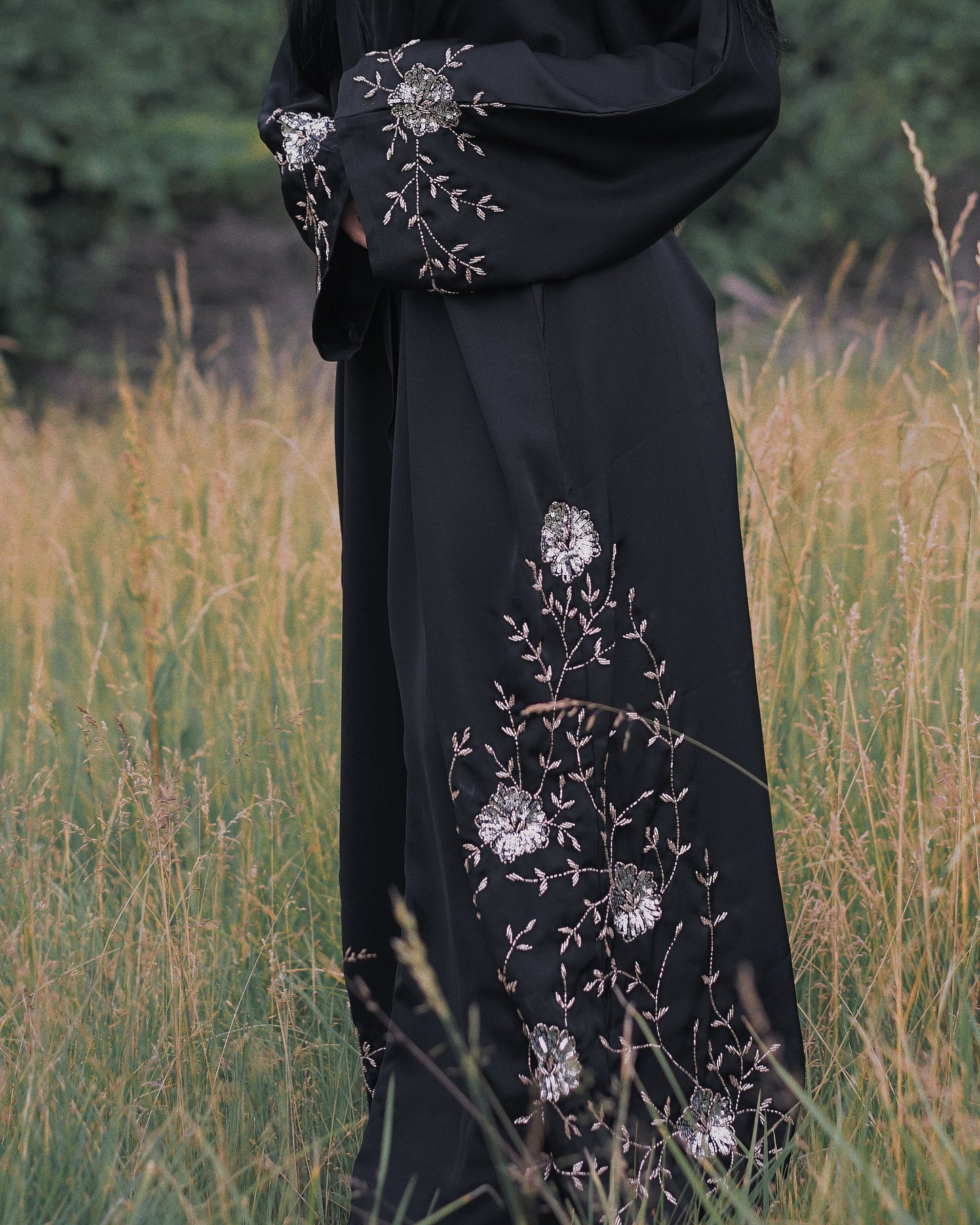 Gold Embellished Abaya