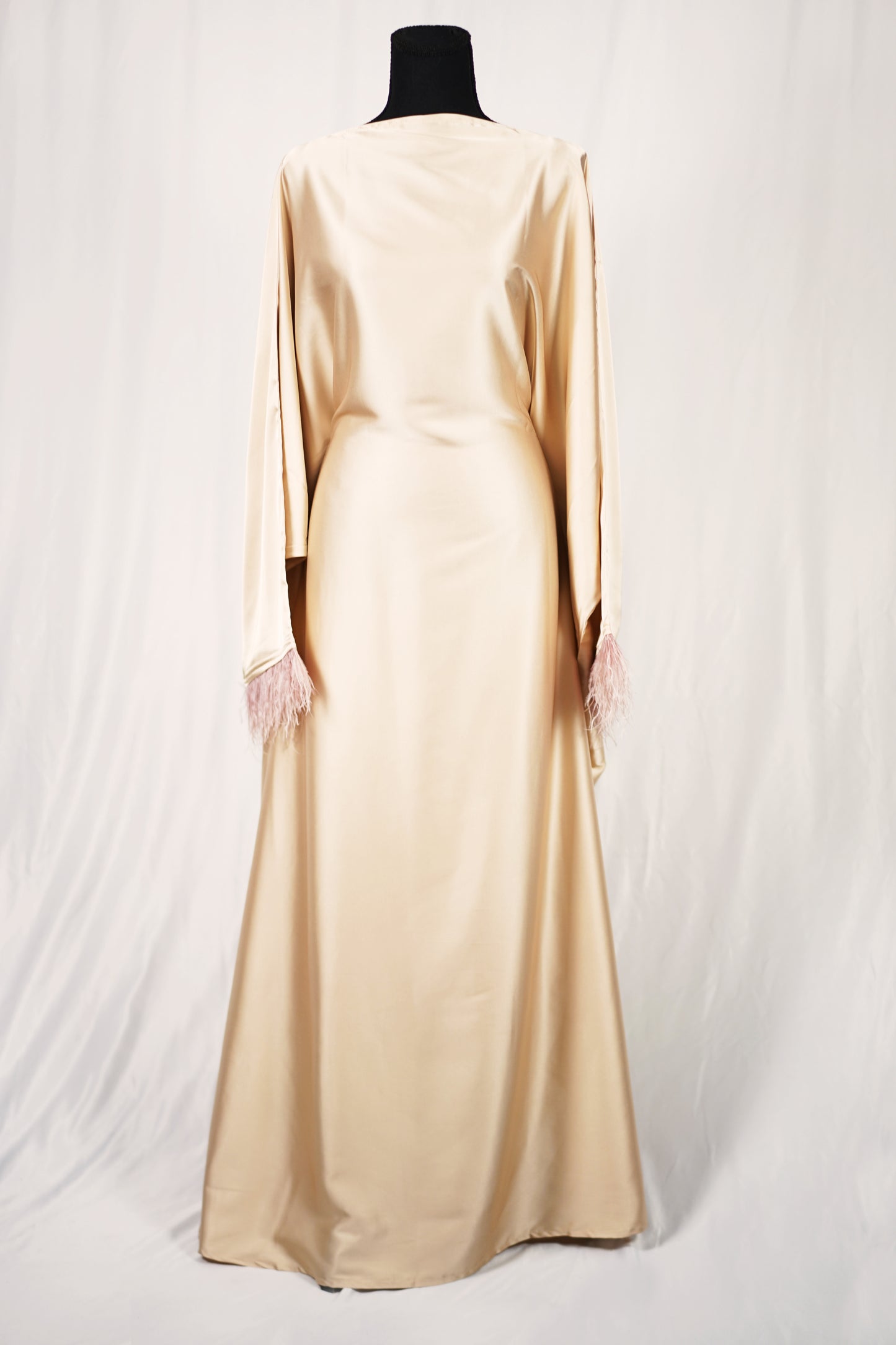 Gold Butterfly Abaya