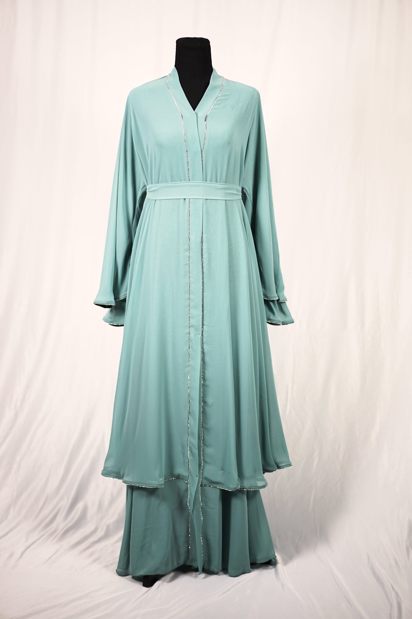 Blue Layer Abaya