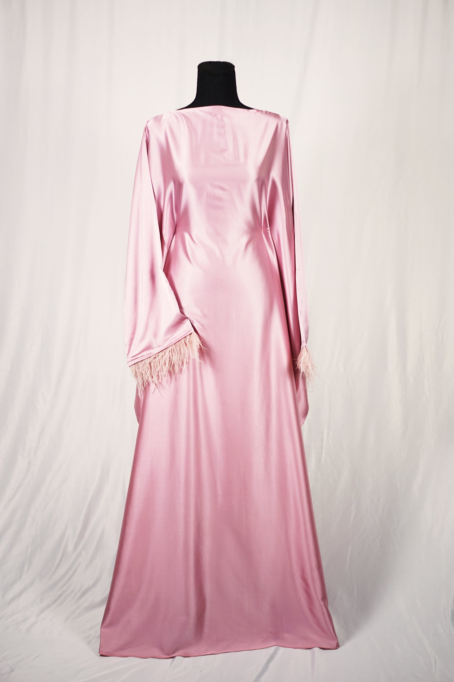 Pink Butterfly Abaya